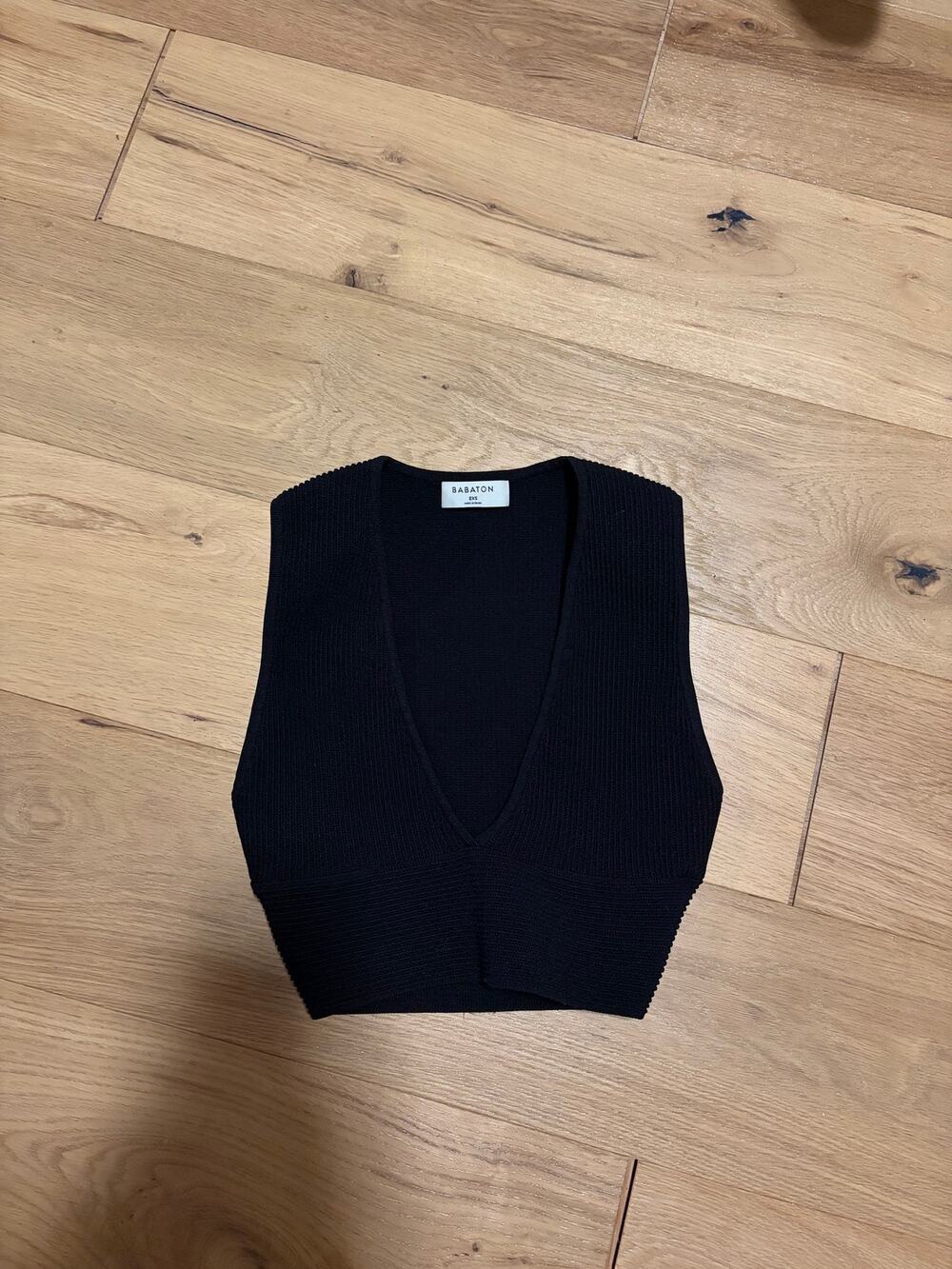 Babaton (Aritzia) Black Tank Top